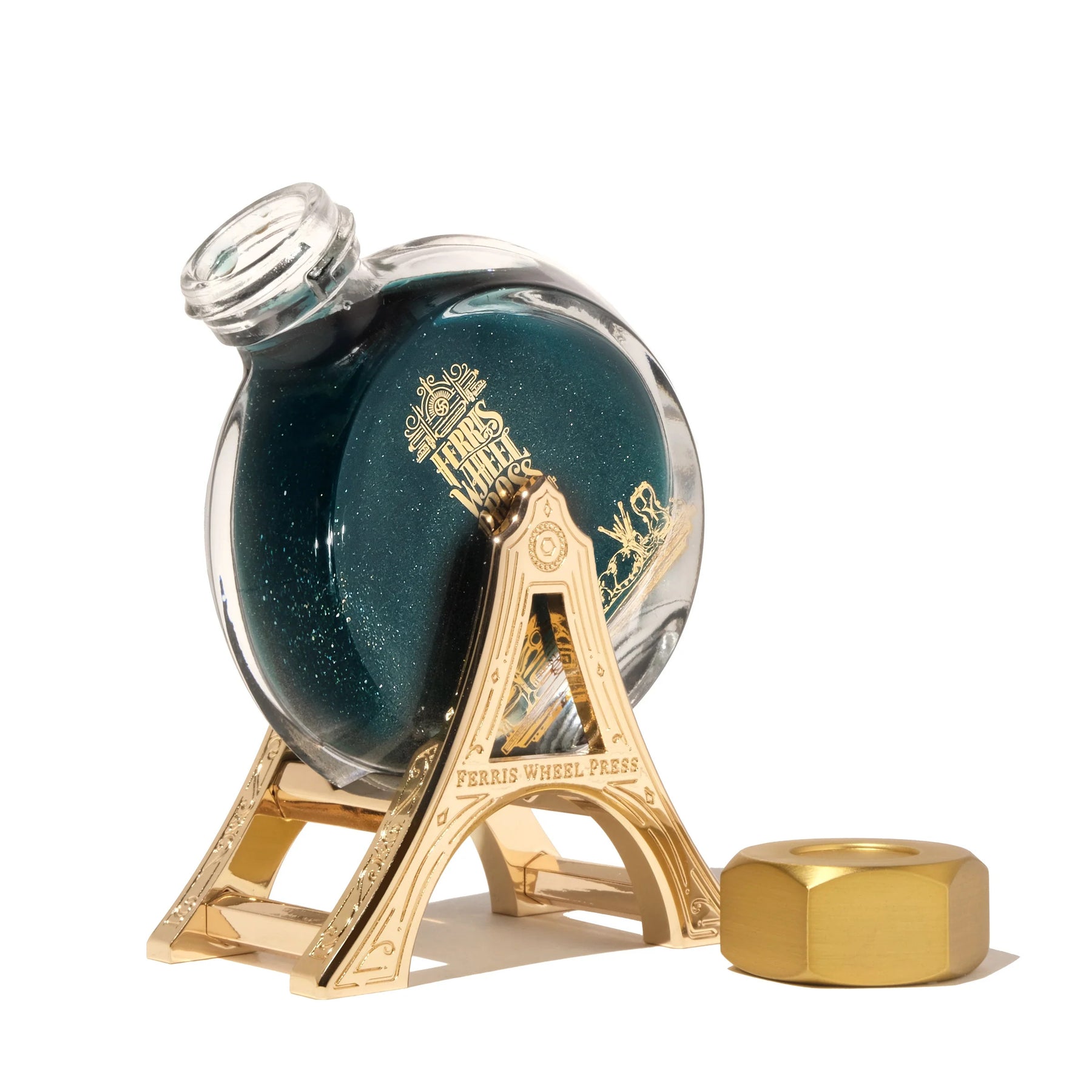 Ferris Wheel Press Gold Polished Edition 38ml Ink Carriage