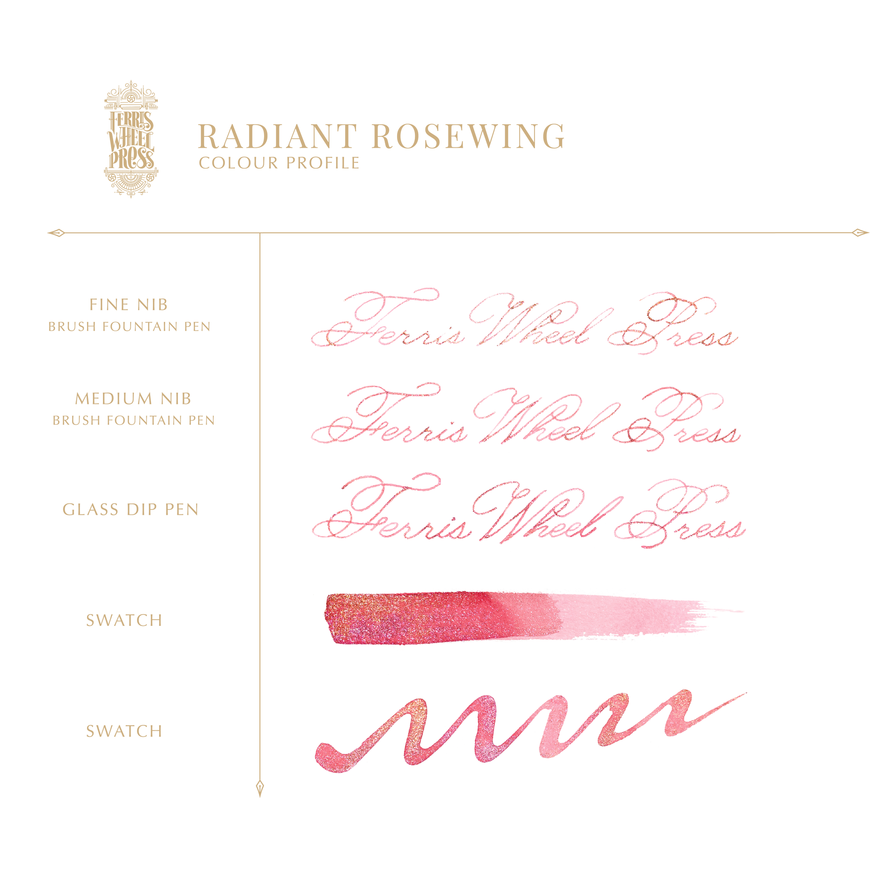 Ferris Wheel Press - The Wild Swans - Radiant Rosewing