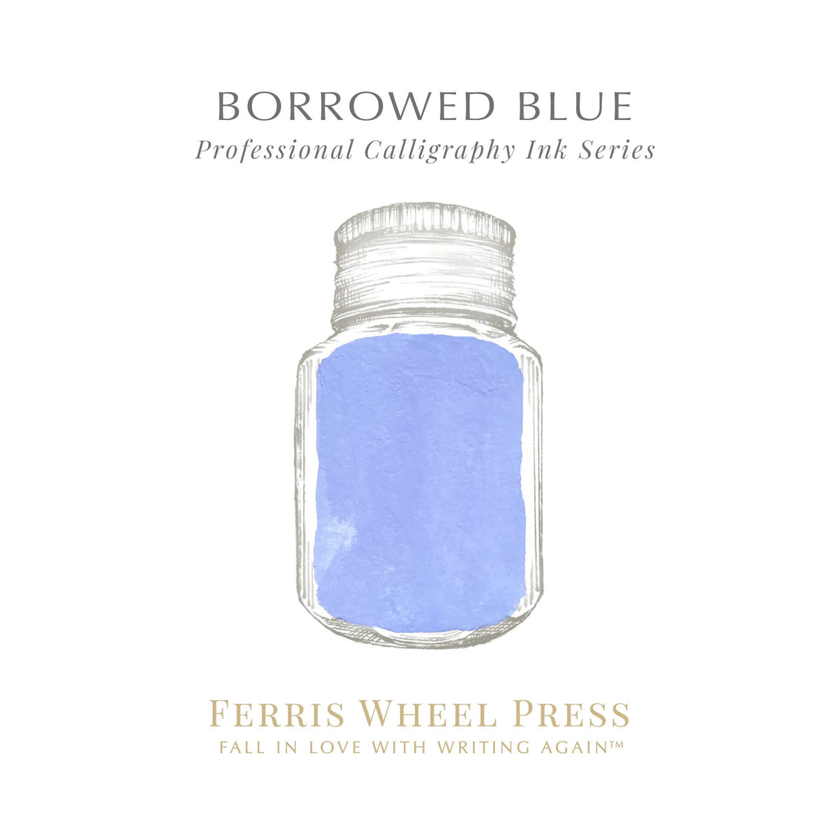 Ferris Wheel Press - Calligraphy Ink - Borrowed Blue