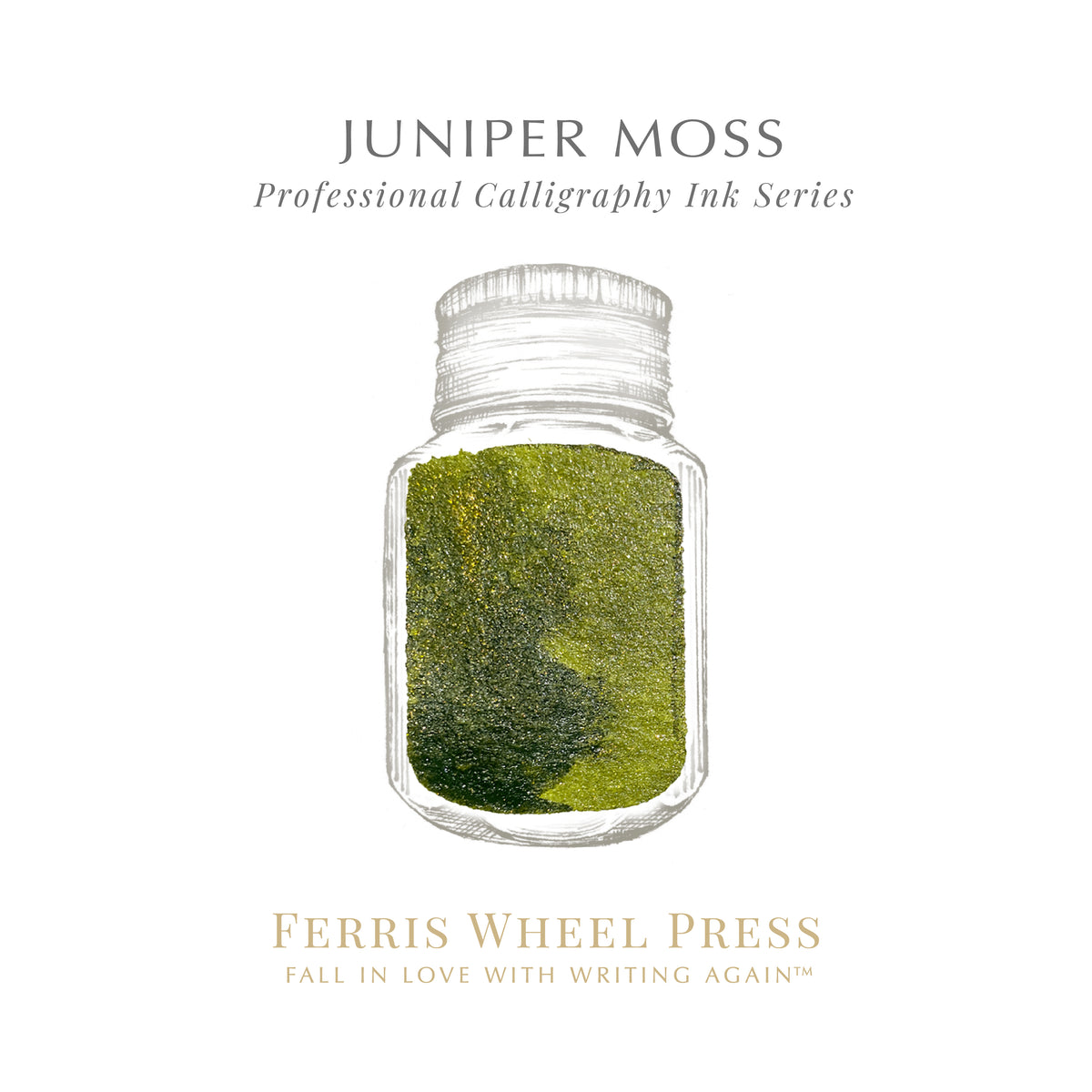 Ferris Wheel Press - Calligraphy Ink - Juniper Moss