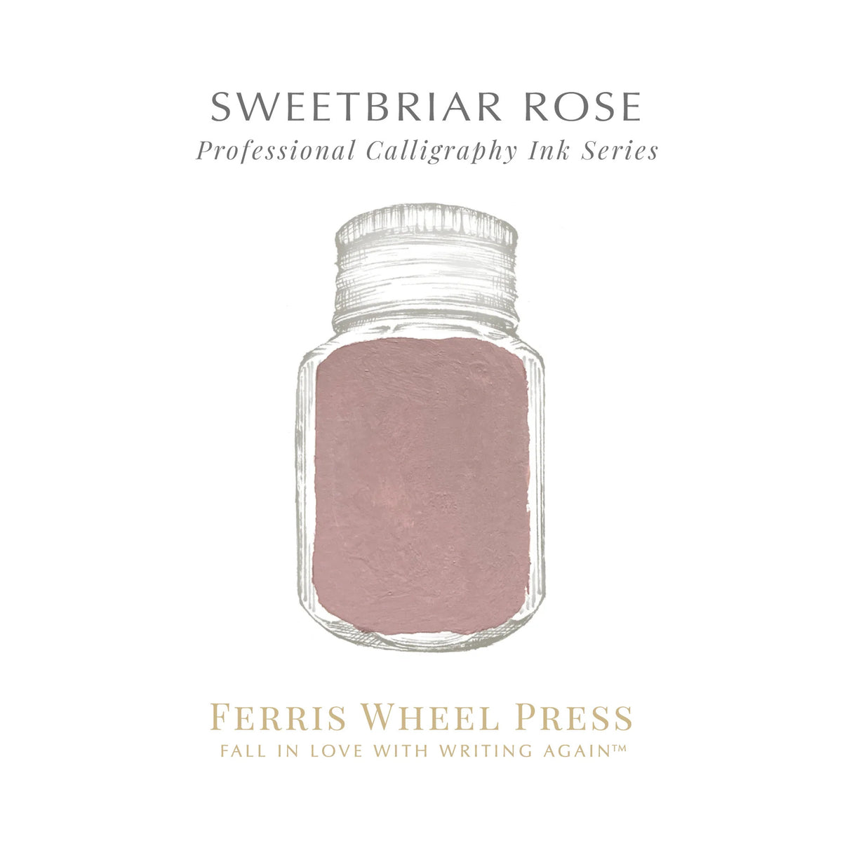 Ferris Wheel Press - Calligraphy Ink - Sweet Briar Rose