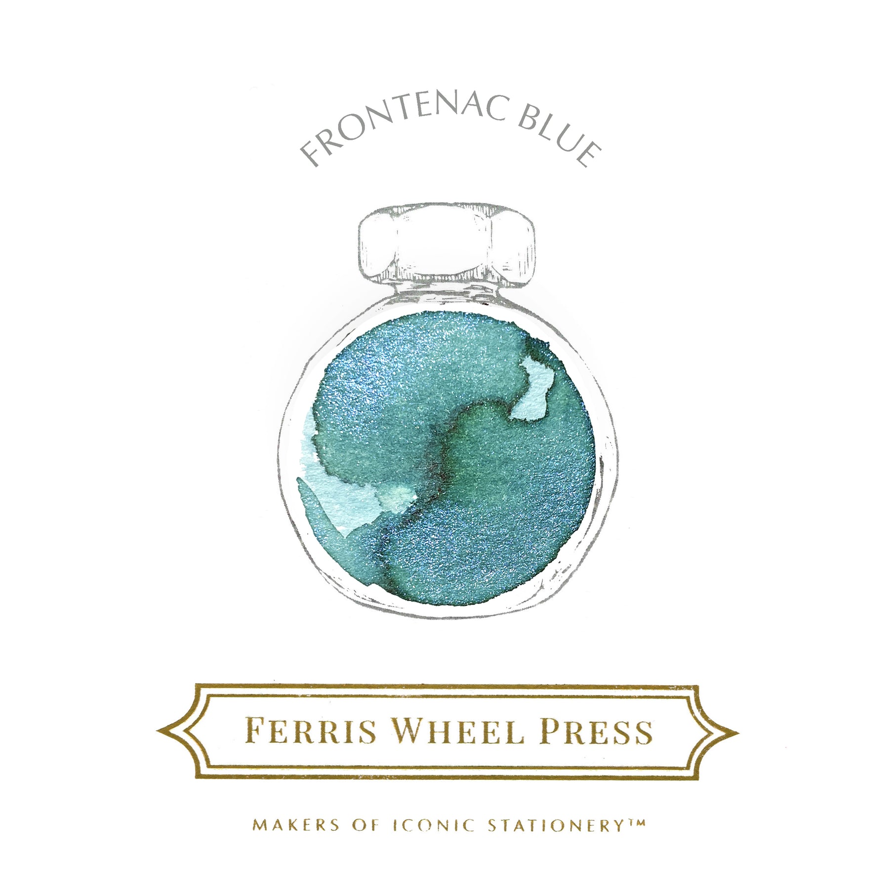 Ferris Wheel Press - Frosted Carnival Collection - Frontenac Blue