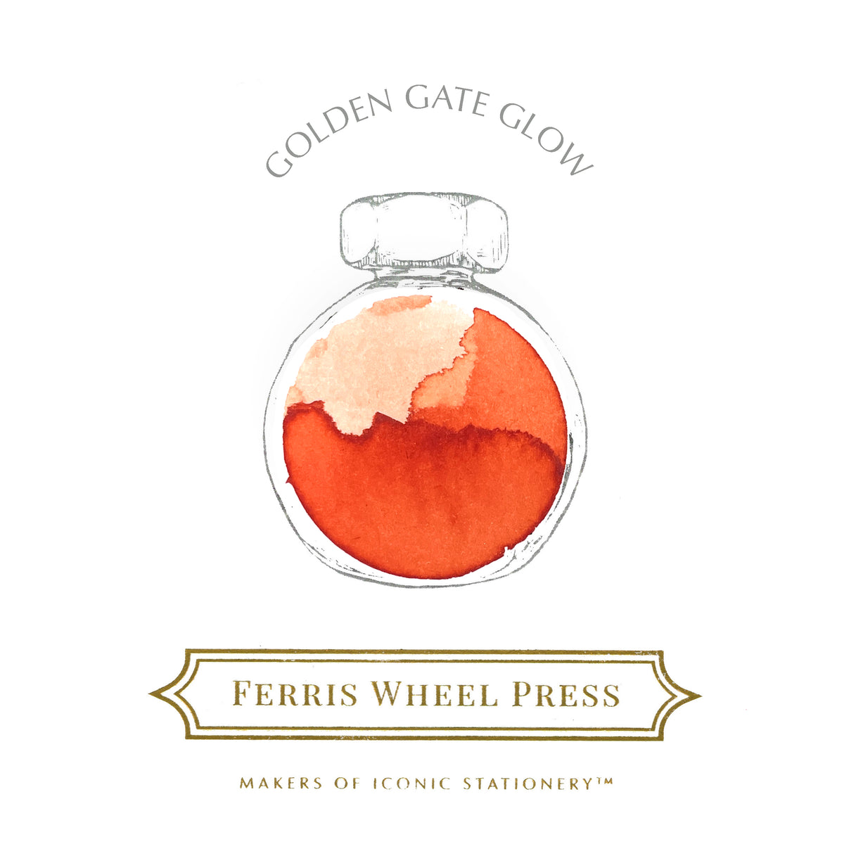 Ferris Wheel Press - Dreaming in California Collection - Golden Gate Glow