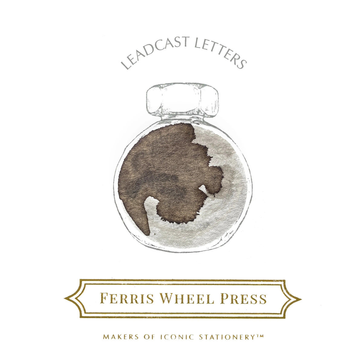 Ferris Wheel Press The Print Shoppe Collection - Leadcast Letters