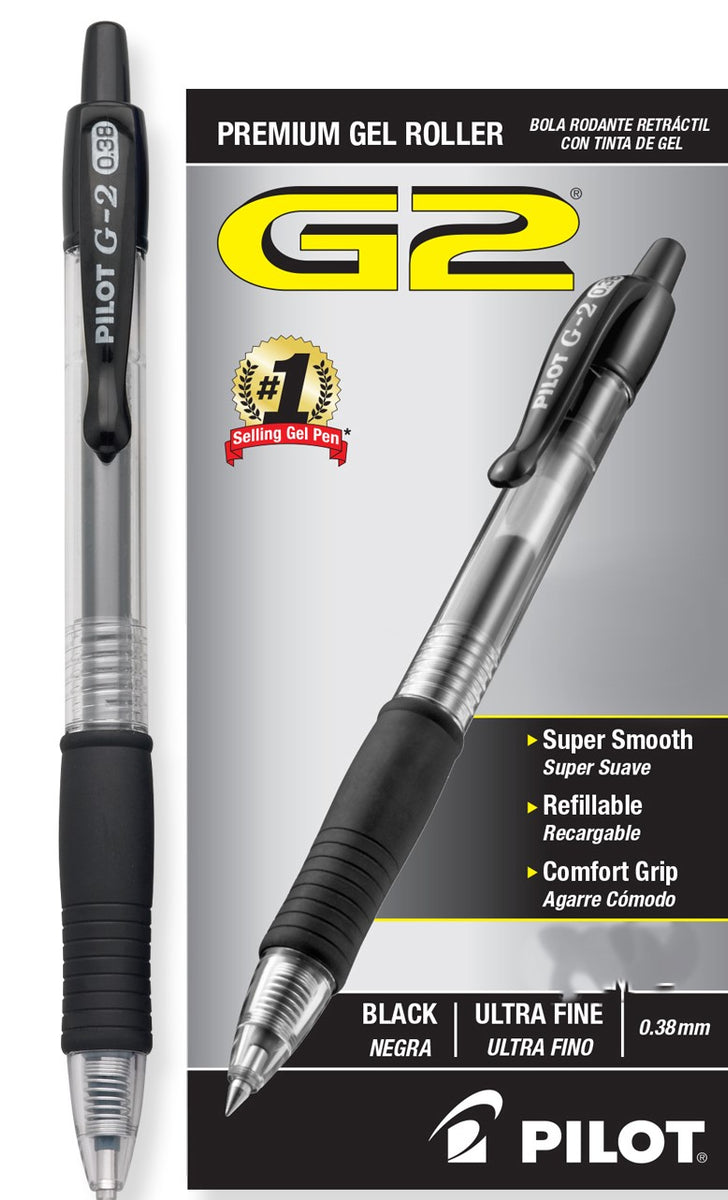 Ballpoint Pen Pilot G2 Reddit Pilot G2 Retractable Gel Pen Black