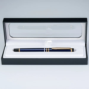 Pilot Grance Navy Blue with Gold Trim Fountain