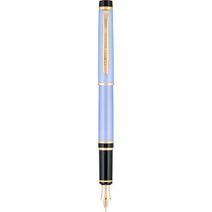 Pilot Grance Light Blue with Gold Trim Fountain