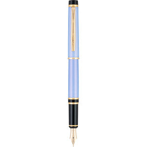 Pilot Grance - Pearl Light Blue with Gold Trim Fountain