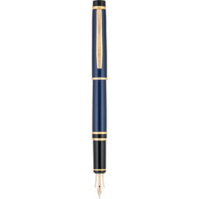 Pilot Grance Navy Blue with Gold Trim Fountain