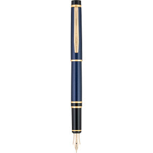 Pilot Grance Navy Blue with Gold Trim Fountain