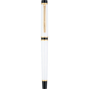 Pilot Grance Pearl White with Gold Trim Fountain