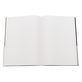 Tomoe River Hard Cover White 52gsm 368 Page A5 Notebook - Grid