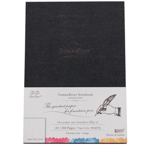 Sakae TP Tomoe River Hard Cover White 52gsm 368 Page A5 Notebook D