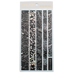 STICKII Sticker Sheet -  Holo Foliage Washi Strips