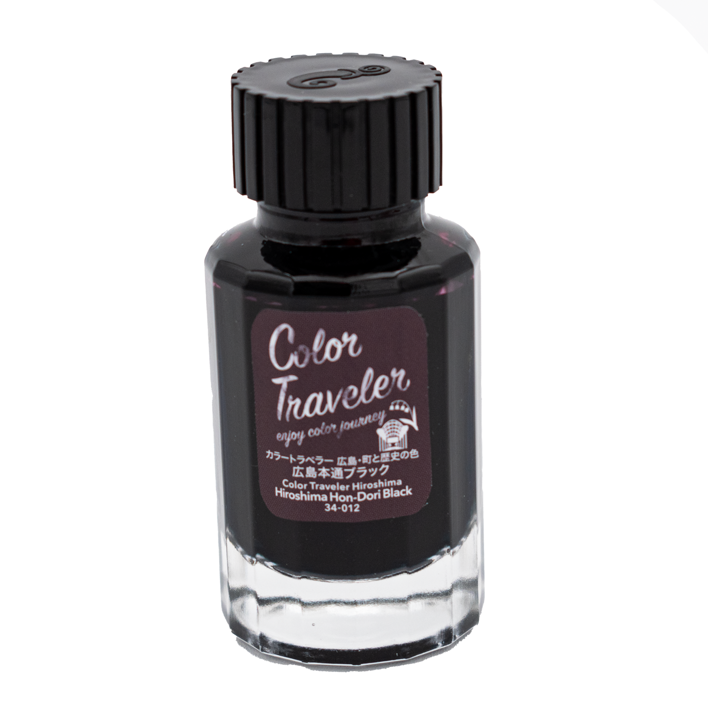 Color Traveler Hiroshima Hon-Dori Black Ink