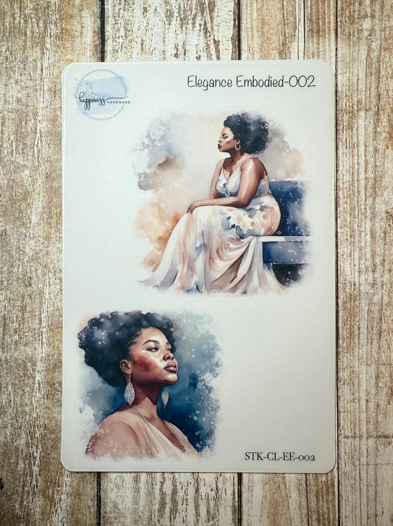 Happiness Handmade - Elegance Embodied Sticker Sheets