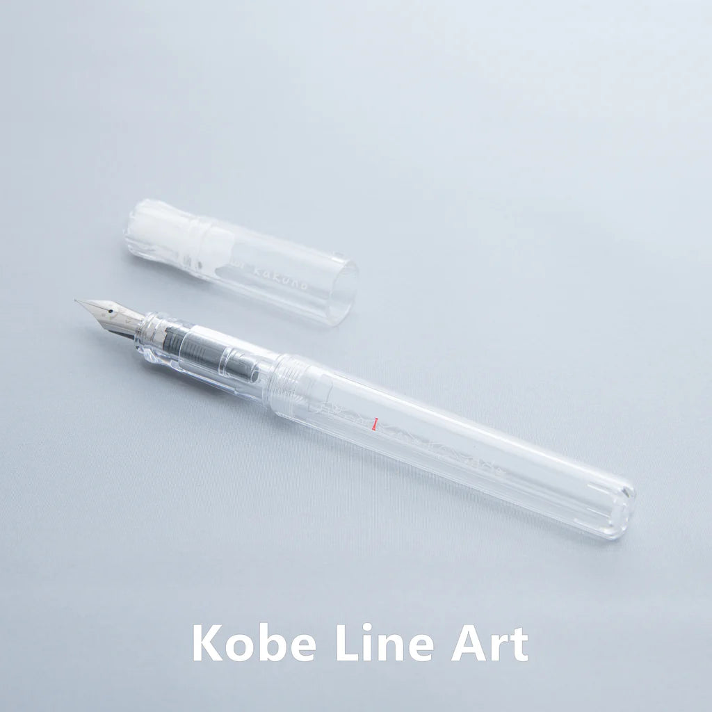 Pilot Kakuno x Nagasawa Fountain Pen - Kobe Line Art