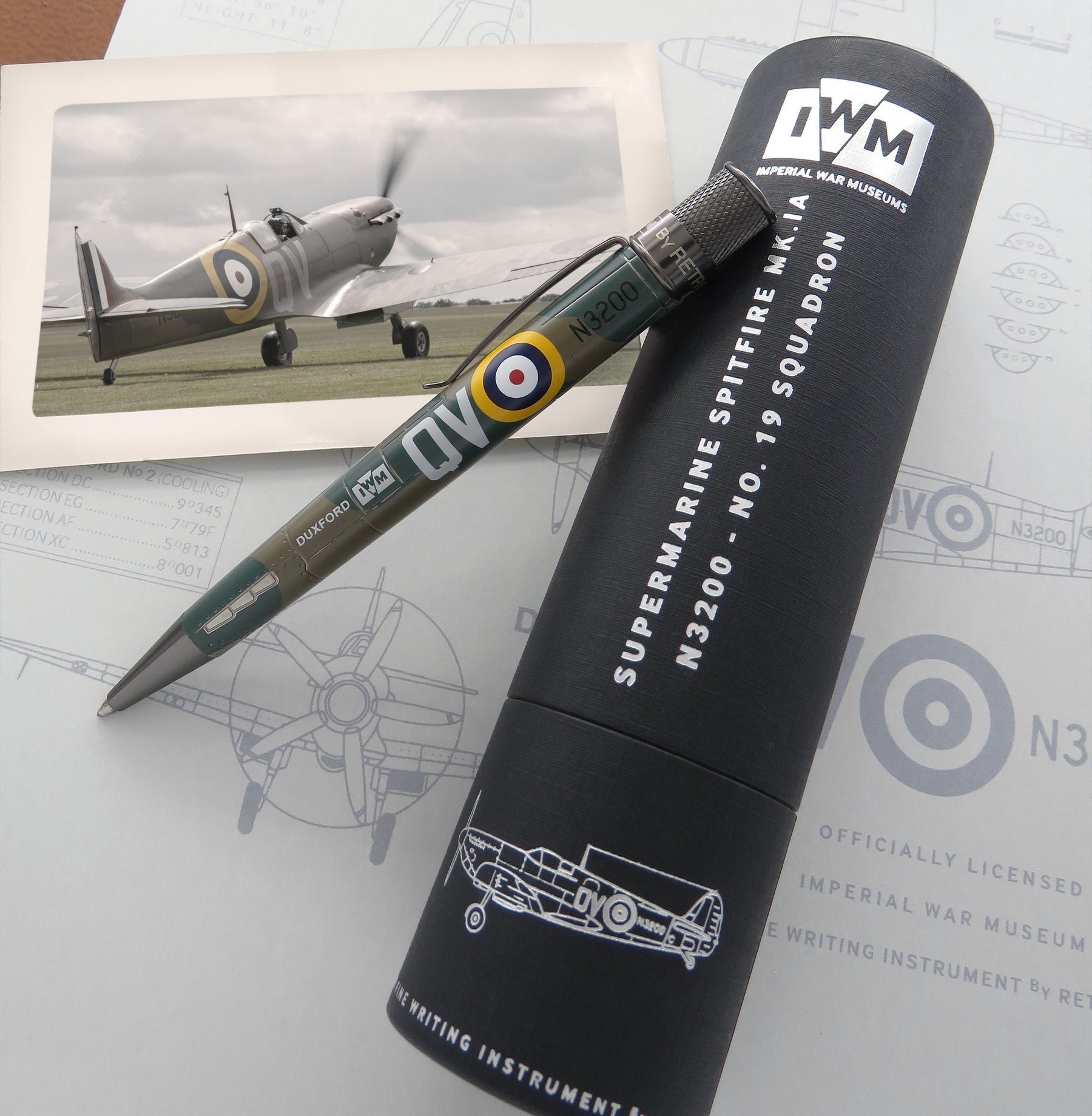 Retro 1951 Spitfire N3200 Rollerball