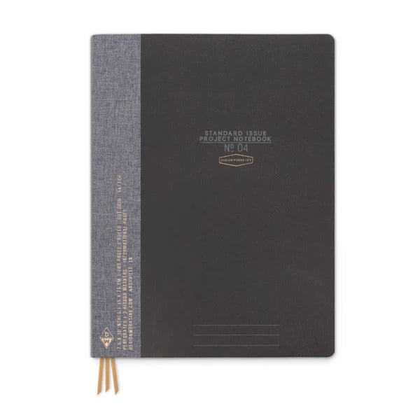 DesignWorks Standard Issue Project Notebook No. 04  |  Black