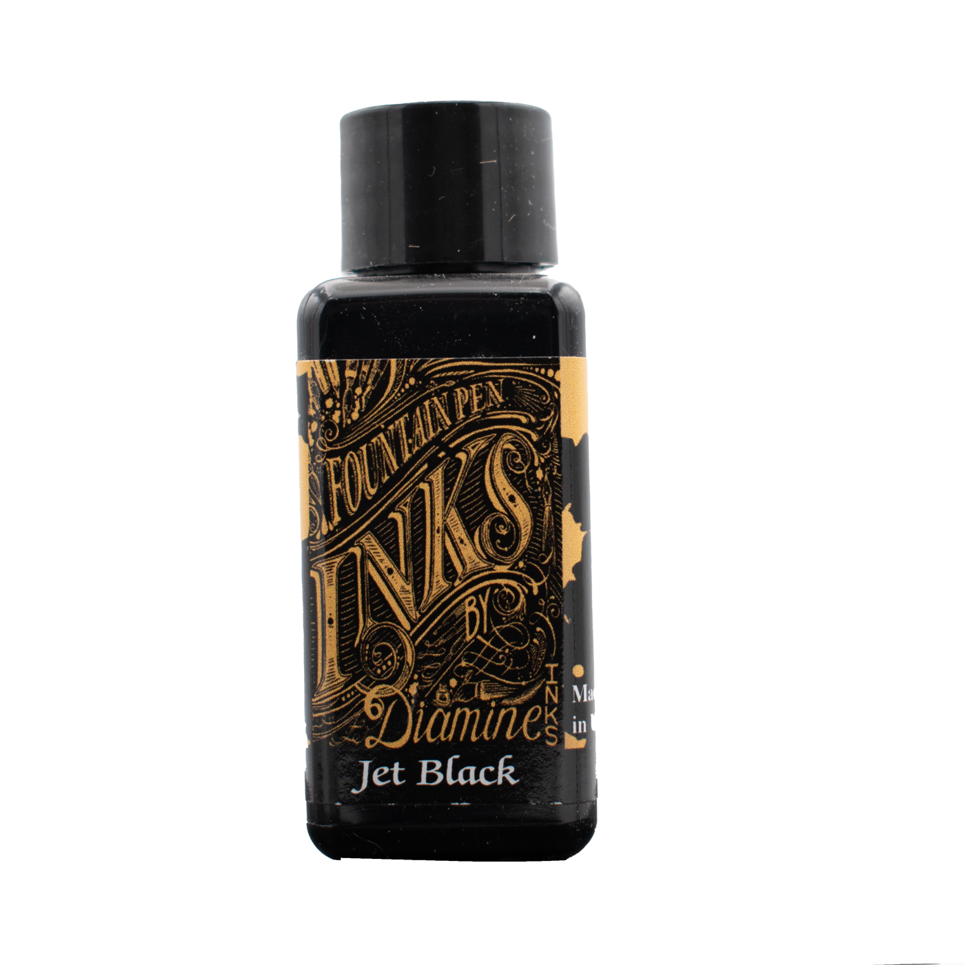 Diamine Fountain Pen Ink - Jet Black - 30mL