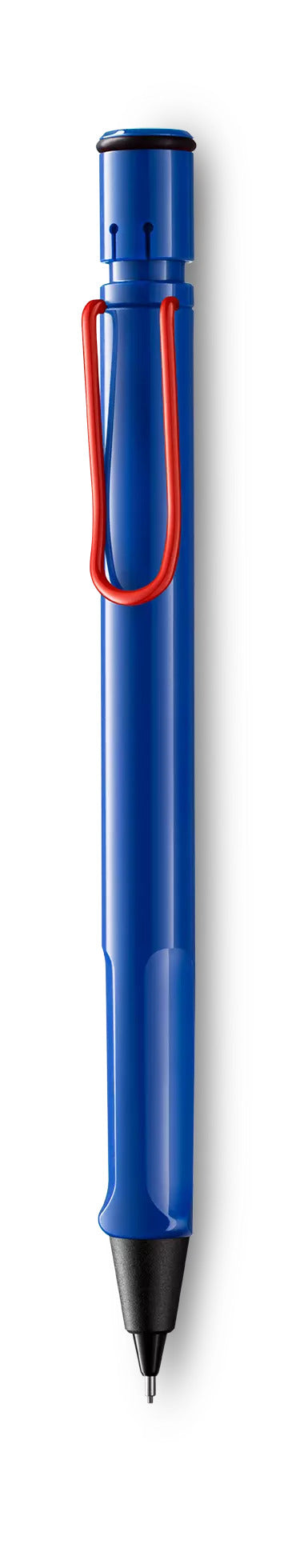 Lamy Safari Blue with Red Clip Pencil