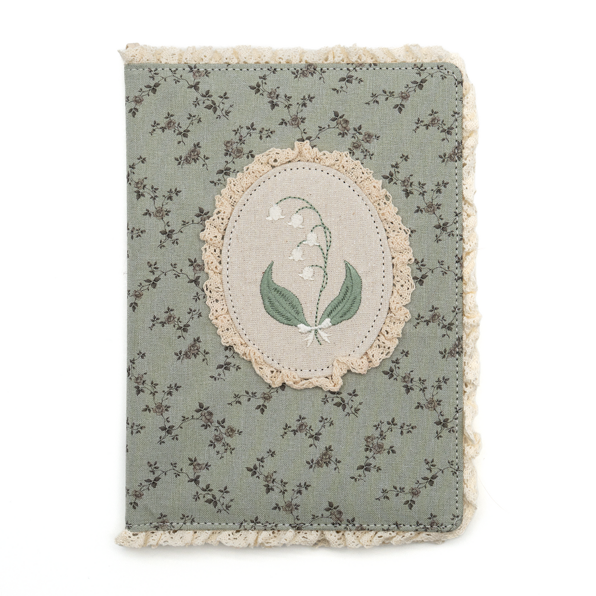 Leelajournals - Notebook Cover - Lily Of The Valley - A5