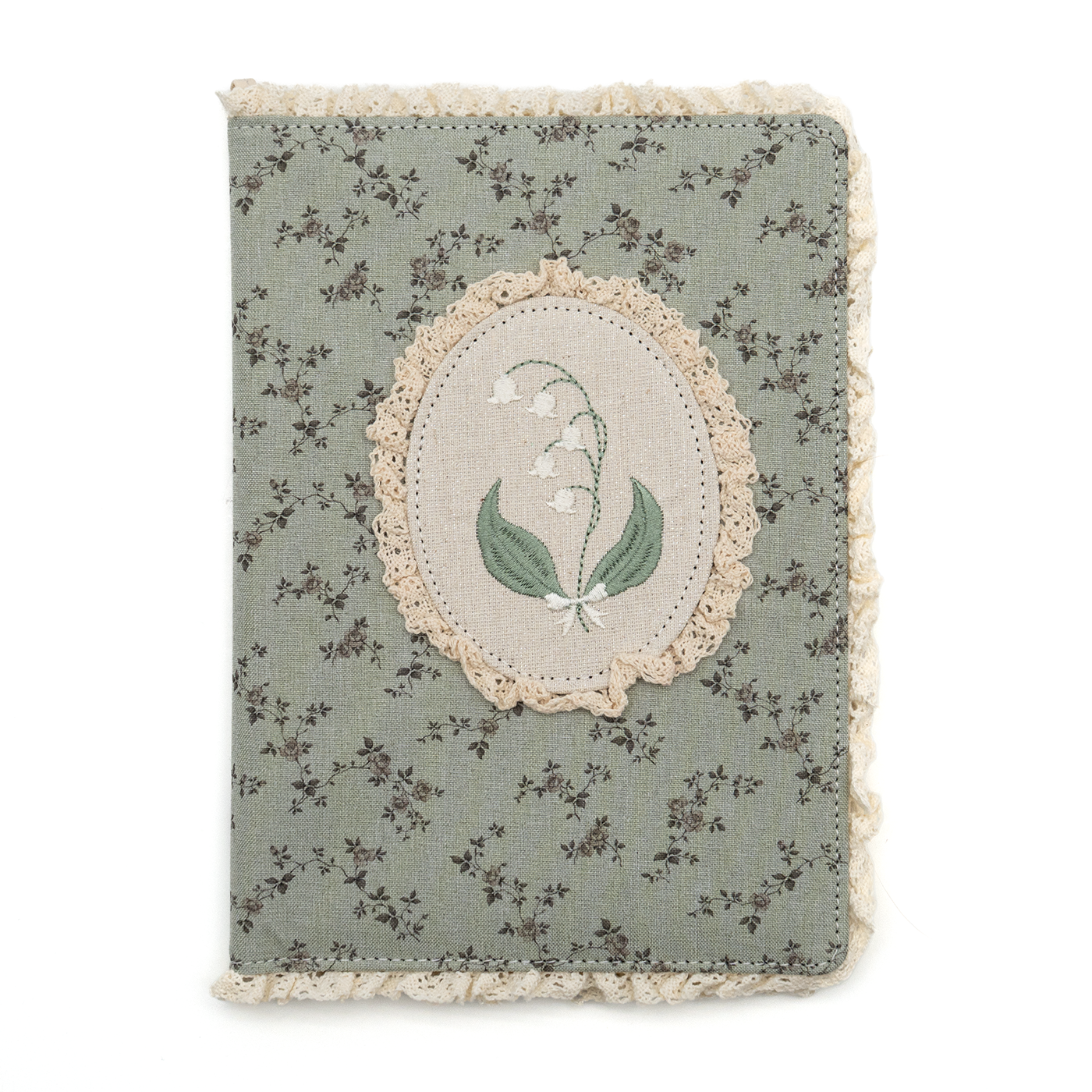 Leelajournals - Notebook Cover - Lily Of The Valley - A5