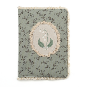 Leelajournals - Notebook Cover - Lily Of The Valley - A5