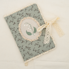 Leelajournals - Notebook Cover - Lily Of The Valley - A5