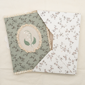 Leelajournals - Notebook Cover - Lily Of The Valley - A5