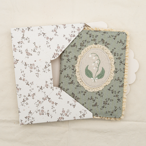 Leelajournals - Notebook Cover - Lily Of The Valley - B6