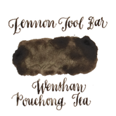 Dark brown ink swatch on a white background. Lennon Tool Bar 'Wenshan Pouchong Tea'
