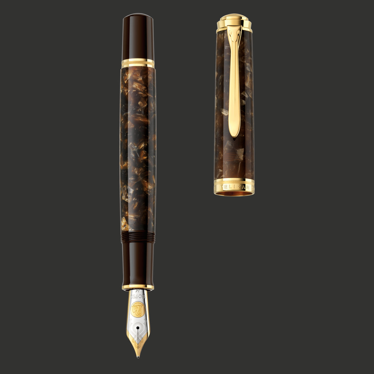 Pelikan M1000 Renaissance Brown fountain