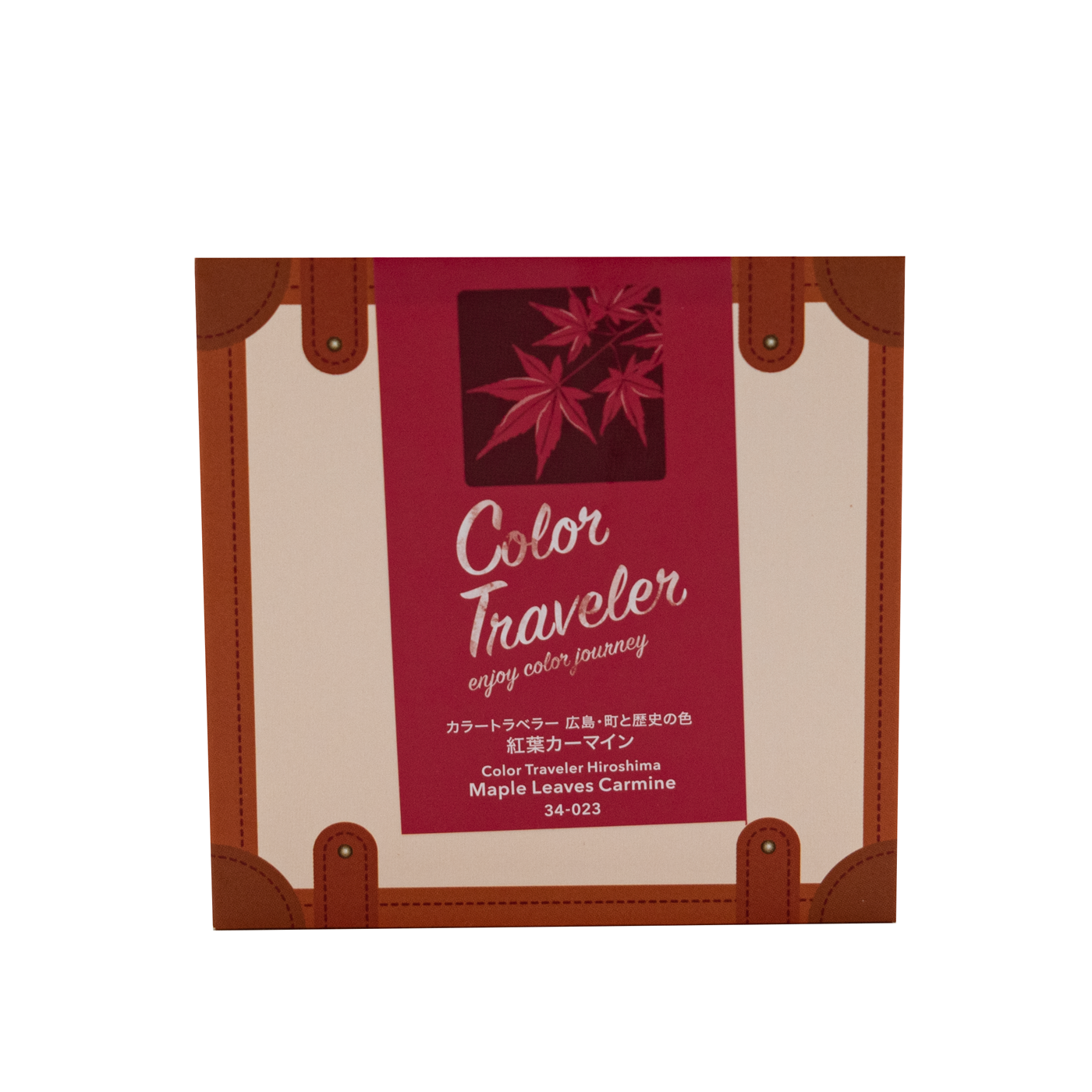 Color Traveler Maple Leaves Carmine Ink