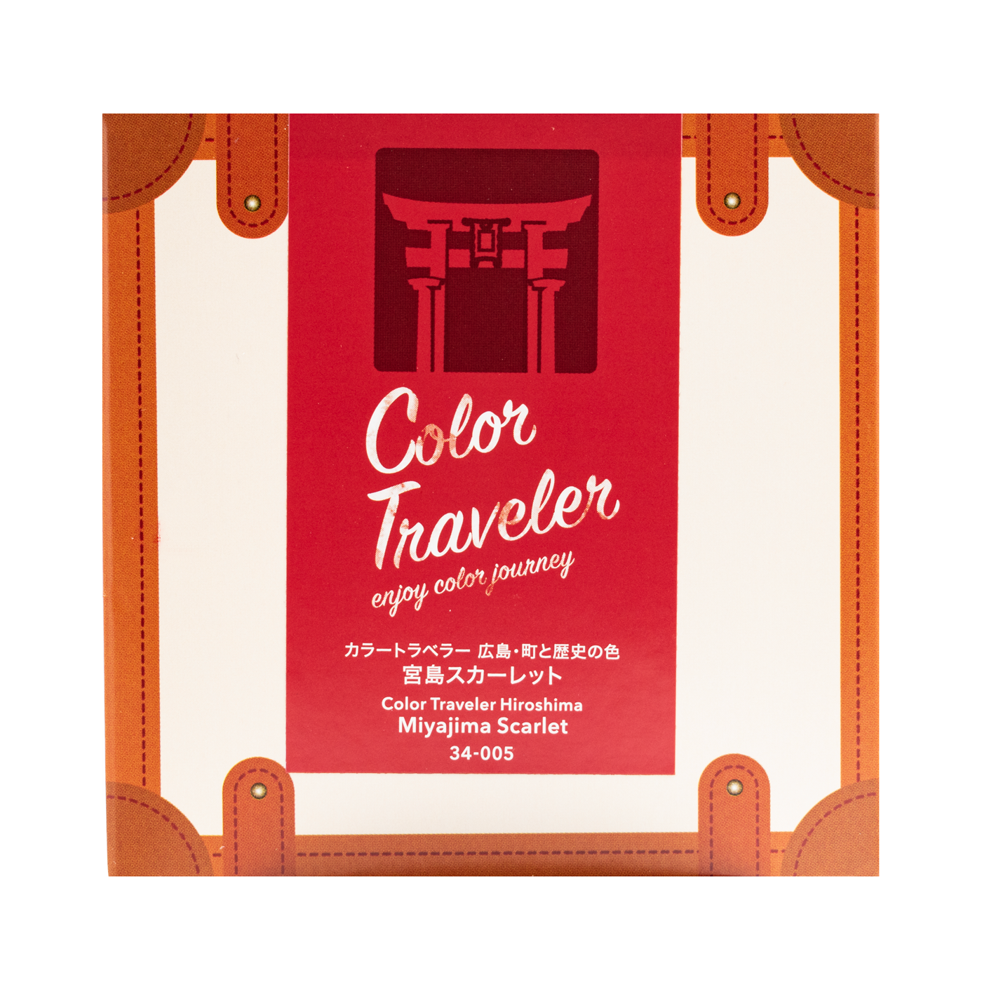 Color Traveler Miyajima Scarlet Ink