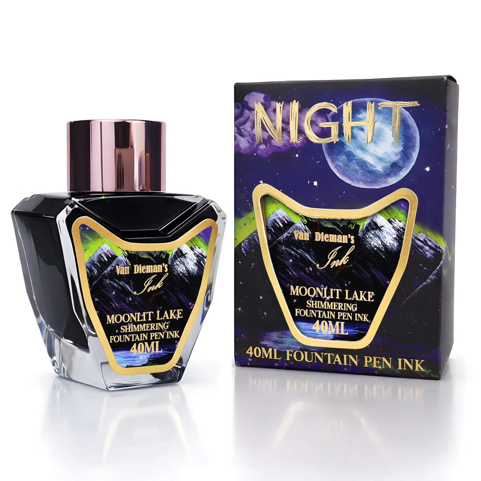 Van Dieman's Night Series- Moonlit Lake Shimmer