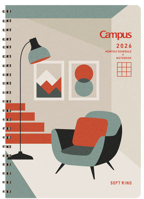 Kokuyo Campus 2026 Softring Diary A5