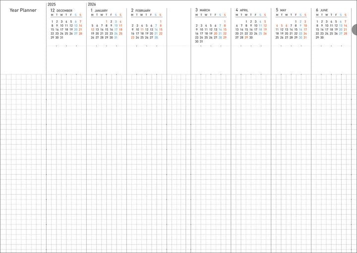 Kokuyo Campus 2026 Softring Diary B6