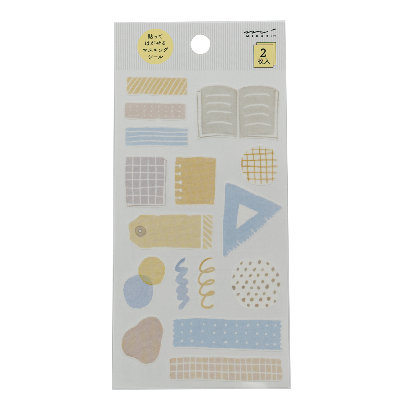 Midori Notebook Stickers - Stationery