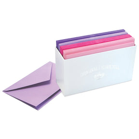 Original Crown Mill Color Vellum Note Card Assortments