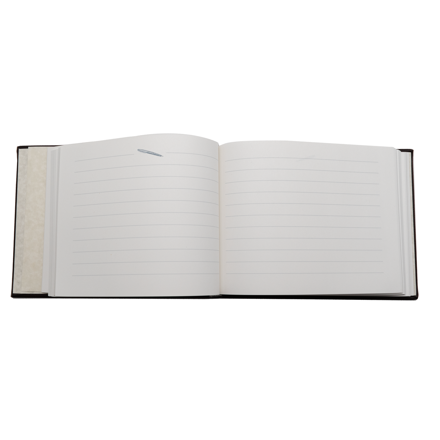 Graphic Image Brown Guestbook