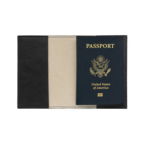 Graphic Image Leather Passport Holder