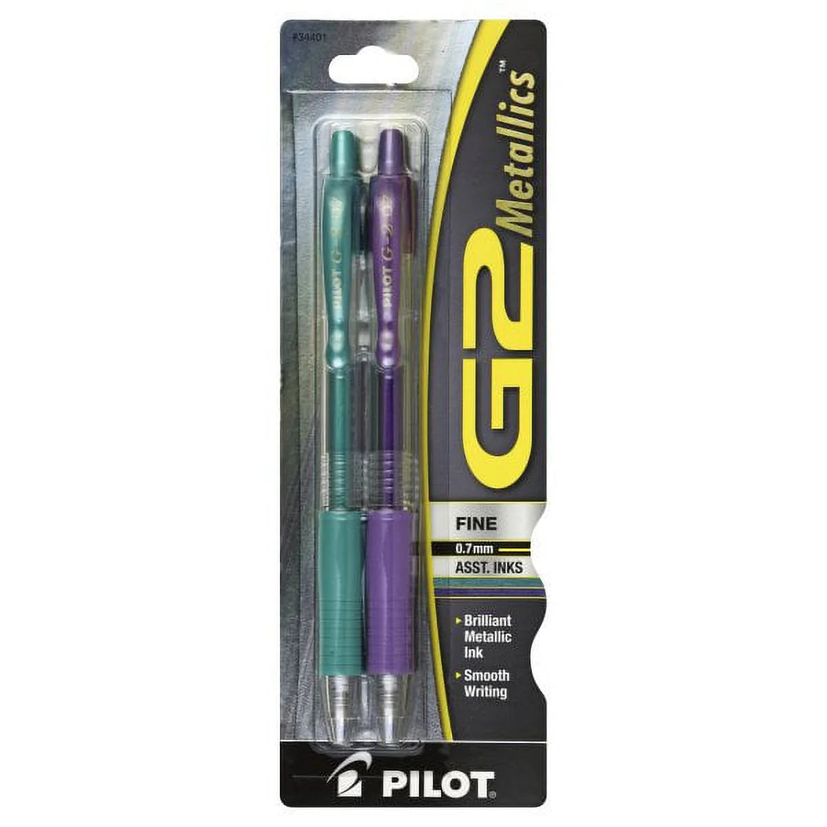 Pilot - G2 Metallics Retractable Gel Ink Rolling Ball Pen