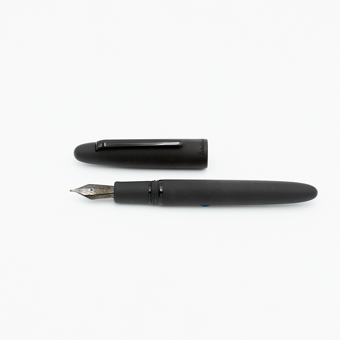 Esterbrook Estie Raven Fountain Pen  Cartridge/Converter with black trim