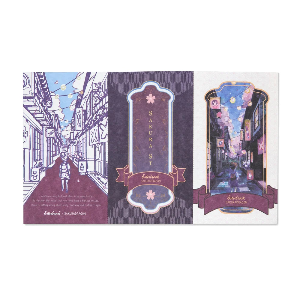 Esterbrook Limited Edition Blotter Paper x Sakuradragon