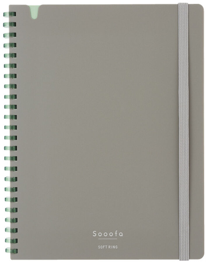 Kokuyo Soft Ring Notebook - A5 4mm Grid