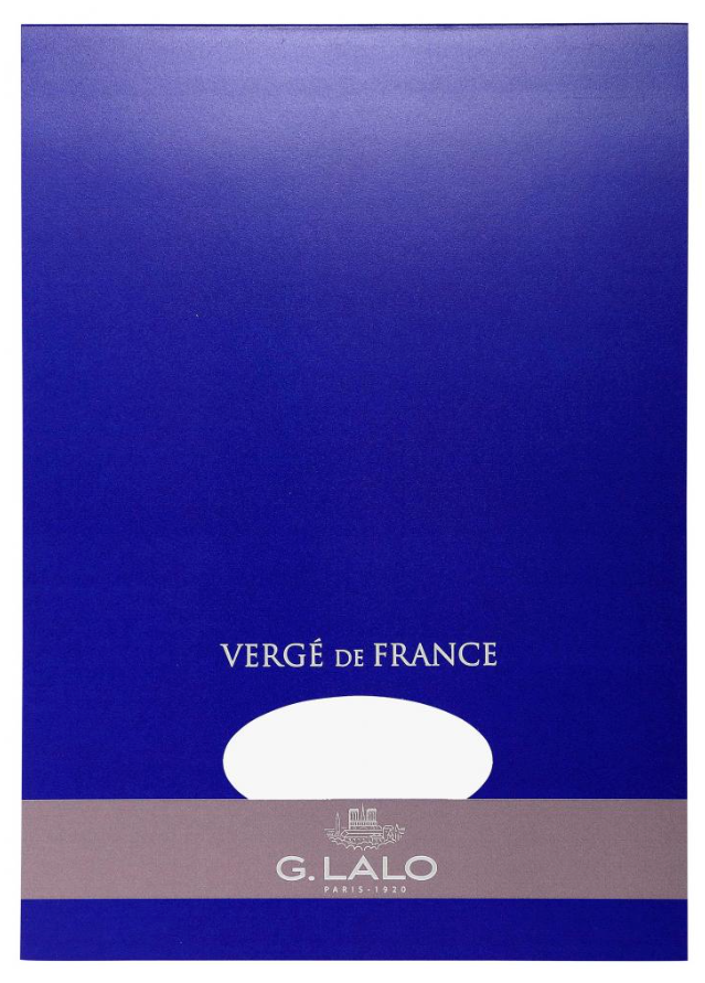 G. Lalo Verge de France 8.25" x 11.75" Large Pad - White