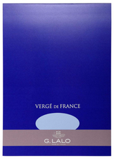 G. Lalo Verge de France 8.25" x 11.75" Large Pad - Blue