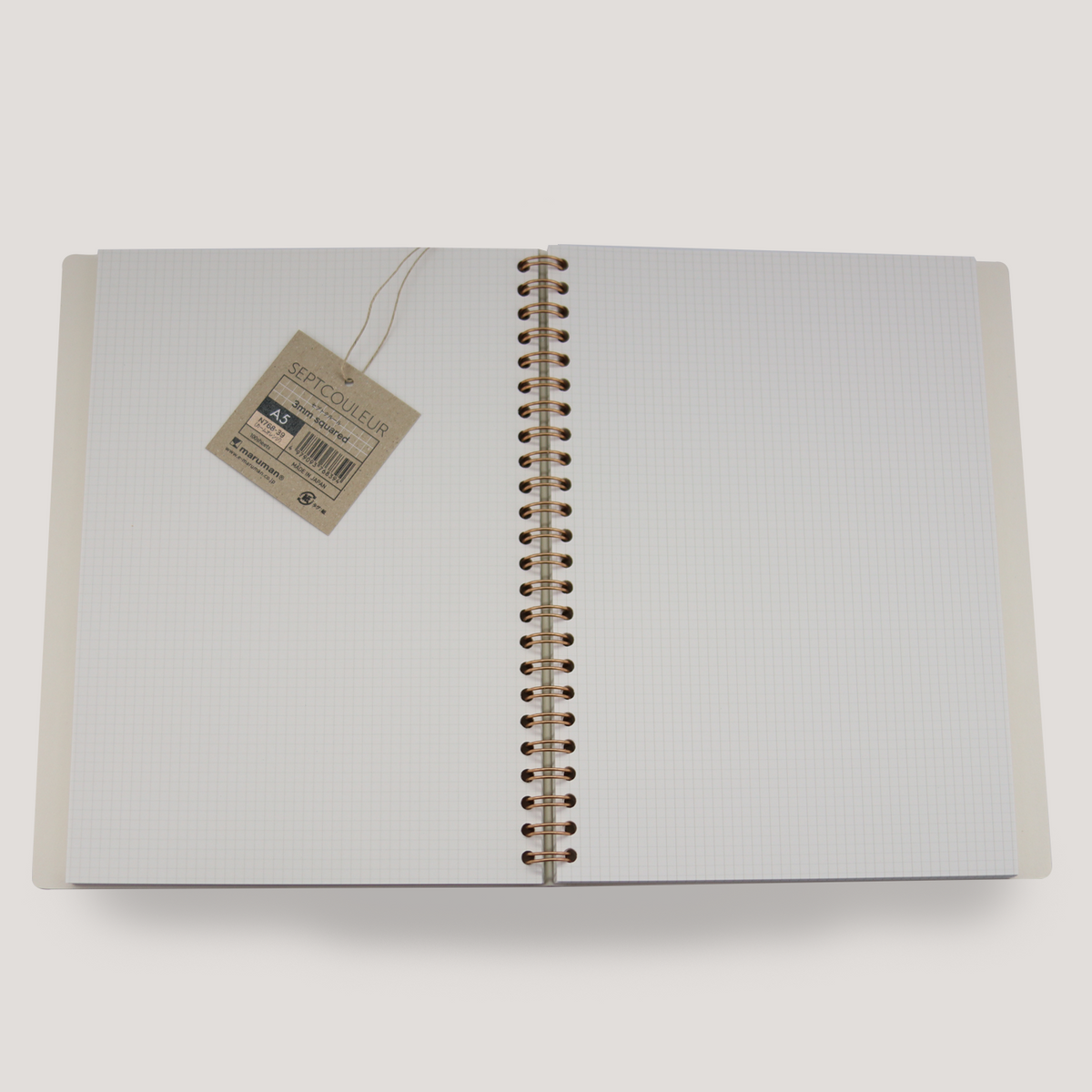 Maruman Septcouleur Notebooks A5 - 3mm Grid