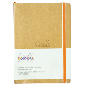Rhodia Soft Cover Rhodiarama A5 Notebook Gold